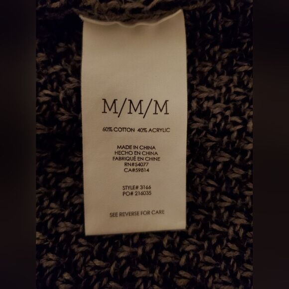 CAbi Lara Longline Duster Cardigan Sweater Gray Size Medium - Picture 12 of 12